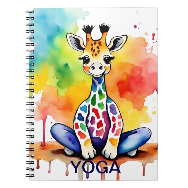 Yoga Anteckningsbok (Framsidan)