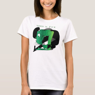 Yoga är den roliga t-skjortan tee shirt