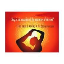 "Yoga är ett slut på sinnesstämningen"