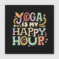Yoga är min Lycklig-timme