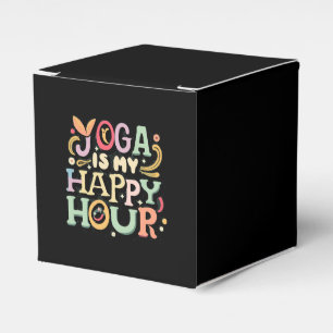 Yoga är min Lycklig-timme Presentaskar