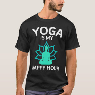 Yoga är min Lycklig-timmes Guru-sportworkout USA f T Shirt