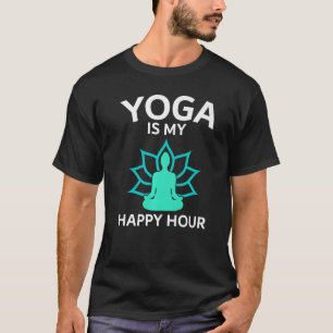 Yoga är min Lycklig-timmes Guru-sportworkout USA f T Shirt