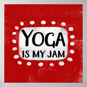 Yoga är min Sylt Poster väggkonst