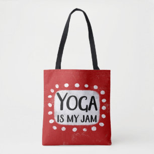 Yoga är min Sylt-tote-bag Tygkasse