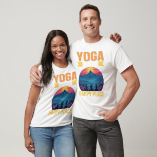 Yoga är My Lycklig Ställe T Shirt