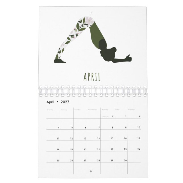 Yoga-året Kalender (Apr 2027)