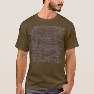 Yoga Asanas Poses Sanskrit Ord Art 1 T Shirt