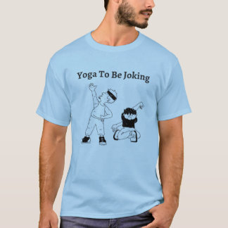 Yoga att skämta t shirt