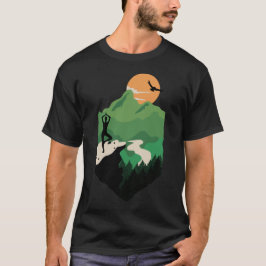 Yoga Äventyr livsstil T Shirt