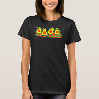Yoga Avocado Vegetarian Plant Baserad Keto Diet T Shirt