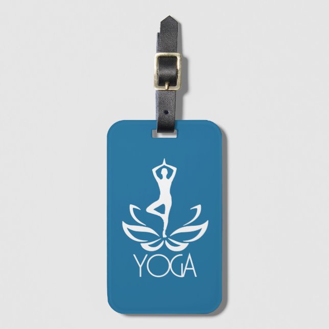 Yoga Bagagebricka (Framsida vertikal)
