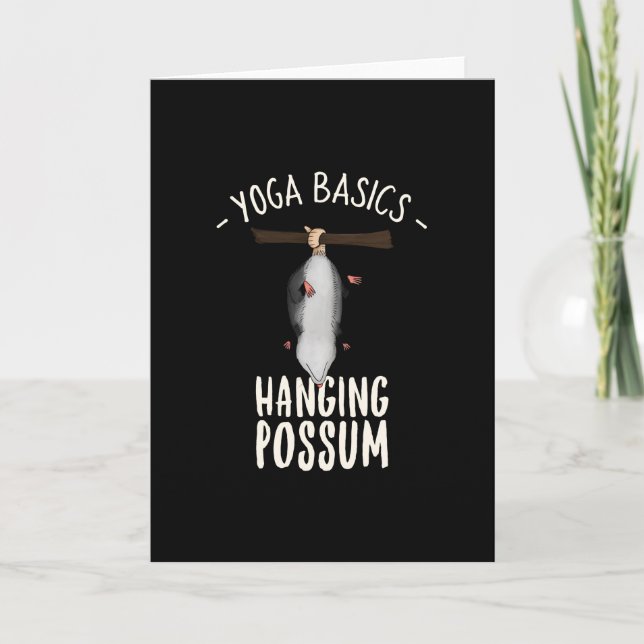 YOGA BASICS HANGING POSSUM KORT (Framsida)