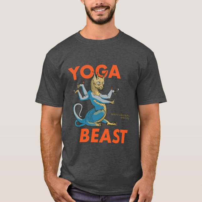 Yoga Beast #1 T Shirt (Framsida)