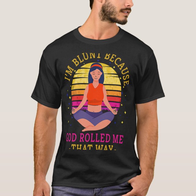 Yoga black Girl for Girl Black Girl Tattoo Yoga T Shirt (Framsida)