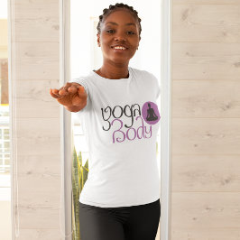 Yoga Body med Yoga Pose Graphic Print T-Shirt