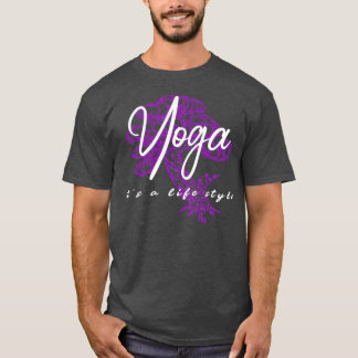 Yoga Bor sitt liv stil T Shirt