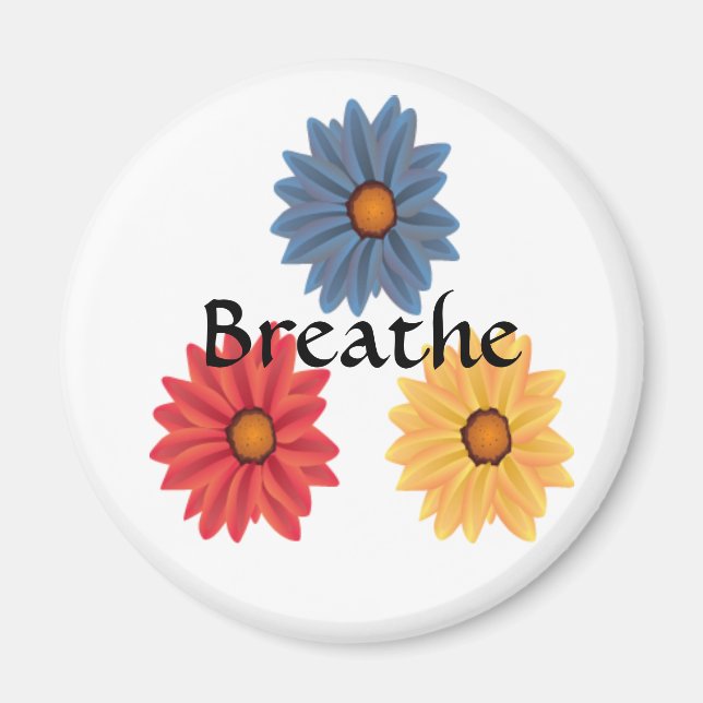 Yoga Breathe Magnet (Framsidan)
