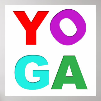 Yoga brev poster
