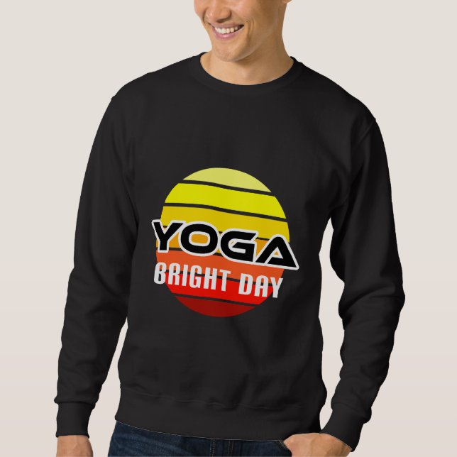 Yoga Bright Day Lång Ärmad Tröja (Framsida)