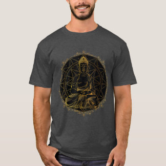 Yoga Buddha Mandala Design för kvinnor manar Manda T Shirt