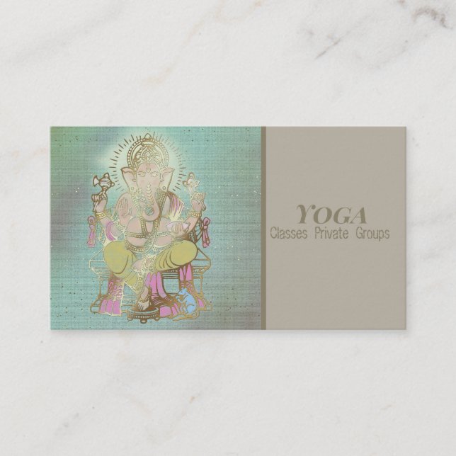 YOGA - Business Card Visitkort (Framsida)
