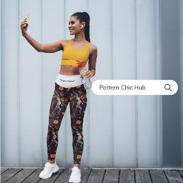 Yoga Byxor Snyggt Workout Roligt Exercise Pilates