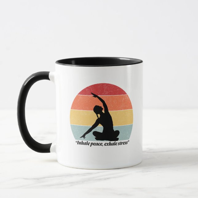 Yoga Calm & Nervous System Relaxation Mugg (Vänster)