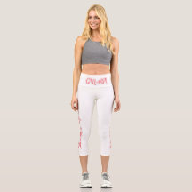 Yoga Capris, XS (0-2) med hög avsättning