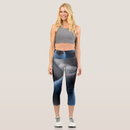 Yoga Capris, XS (0-2) med hög avsättning
