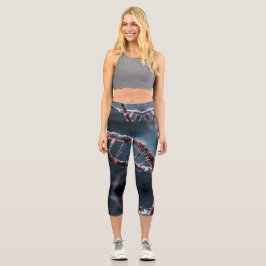 Yoga Capris, XS (0-2) med hög avsättning