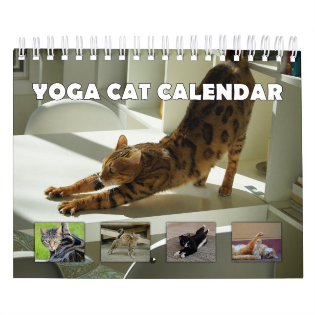 Yoga Cat Kalender (Omslag)