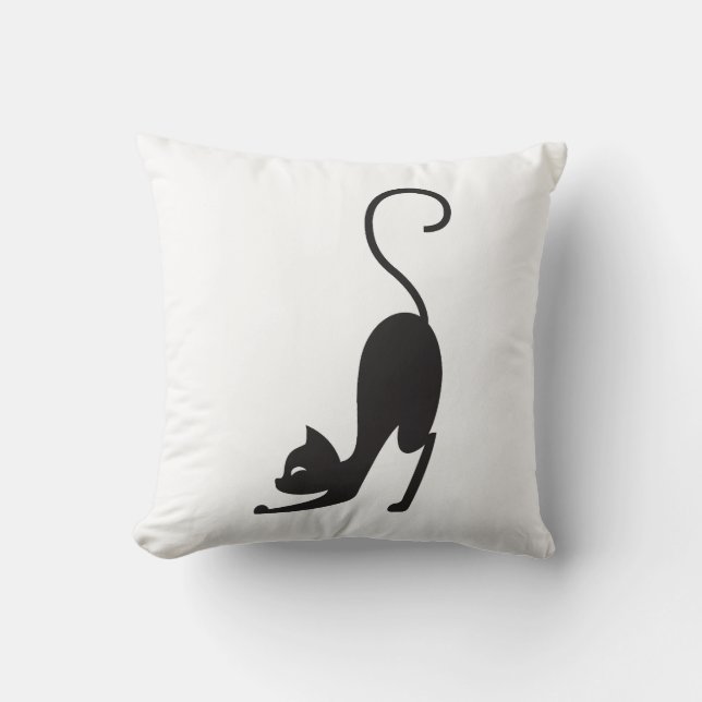 Yoga cat kudde (Framsida)