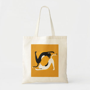 Yoga Cats Tygkasse