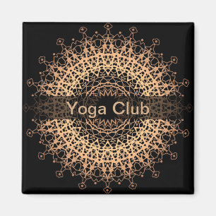 Yoga Centre, yoga, sport, mandala Magnet