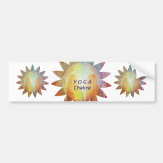 Yoga Chakra Bildekal