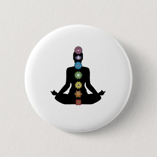 Yoga Chakras Knapp (Framsida)
