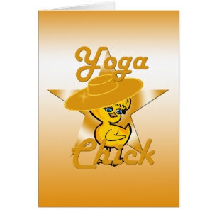 Yoga-Chick nr 10 Hälsningskort