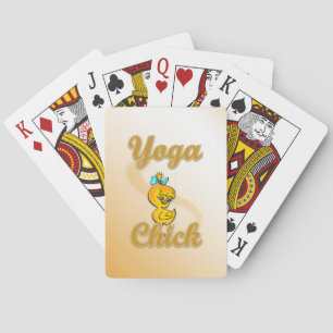 Yoga Chick Spel Kort