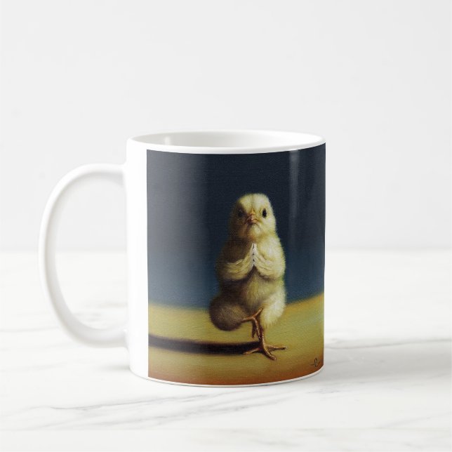 Yoga Chick Träd Pose - Mugg (Vänster)