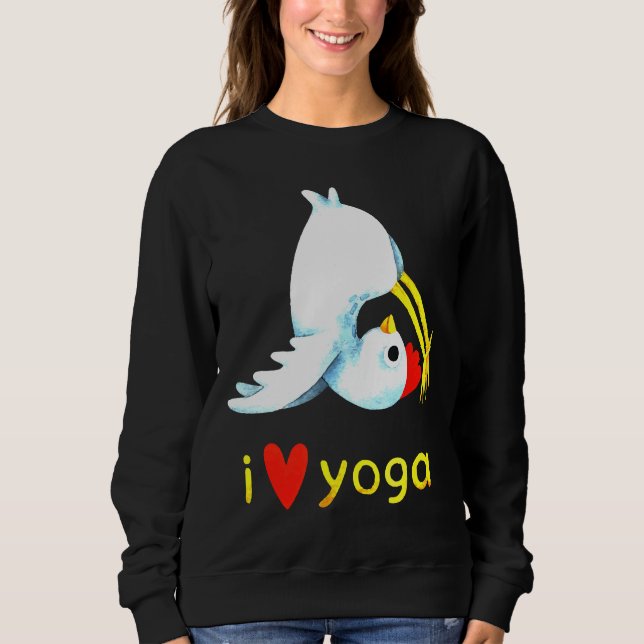 Yoga Chicken T Shirt (Framsida)