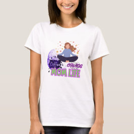 Yoga Coffee Chaos – Mom Life T Shirt