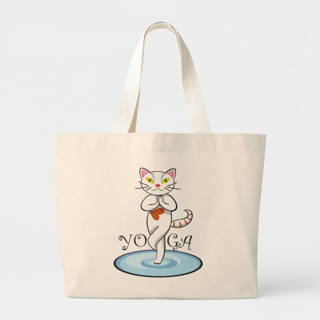 Yoga del gato de Lindo Jumbo Tygkasse (Framsidan)