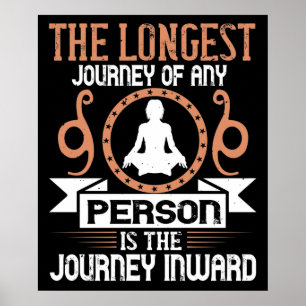 Yoga - Den längsta resan är resan inåt Poster
