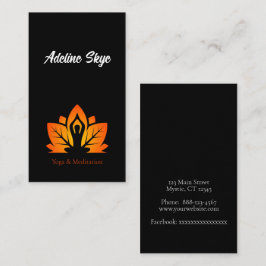 Yoga-design Visitkort