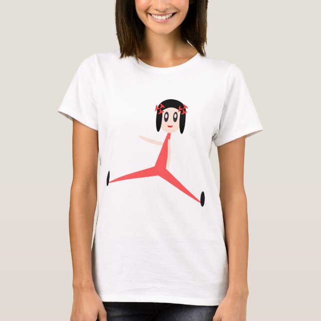 ’Yoga Diva’ T-shirt (Framsida)