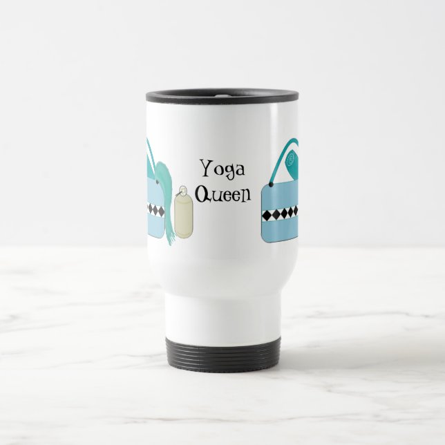 Yoga Drottning Yoga Redskapsdesign Resemugg (Center)