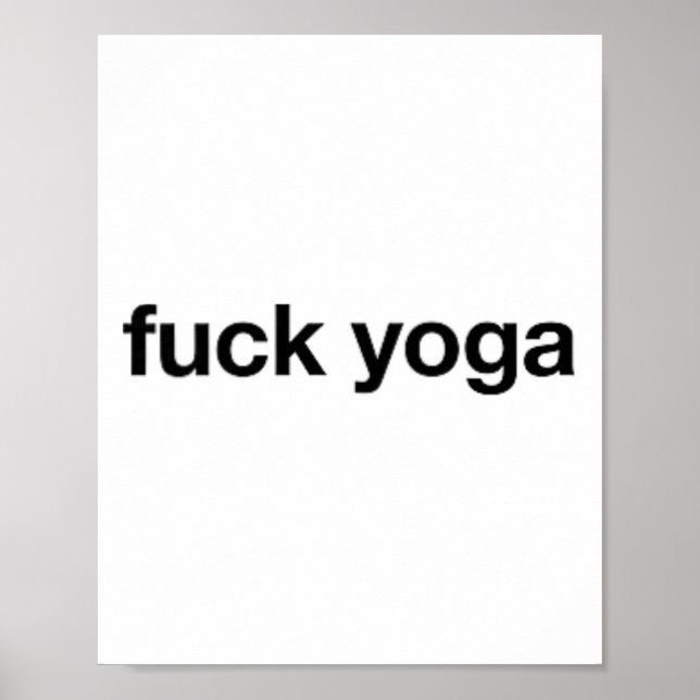 Yoga egenvård poster (Framsidan)