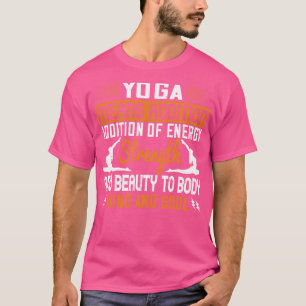 Yoga-Elak som tillsats av energi-, sjö- och strömf T Shirt