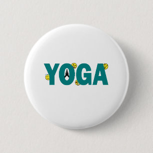 Yoga Emoji-knapp Knapp